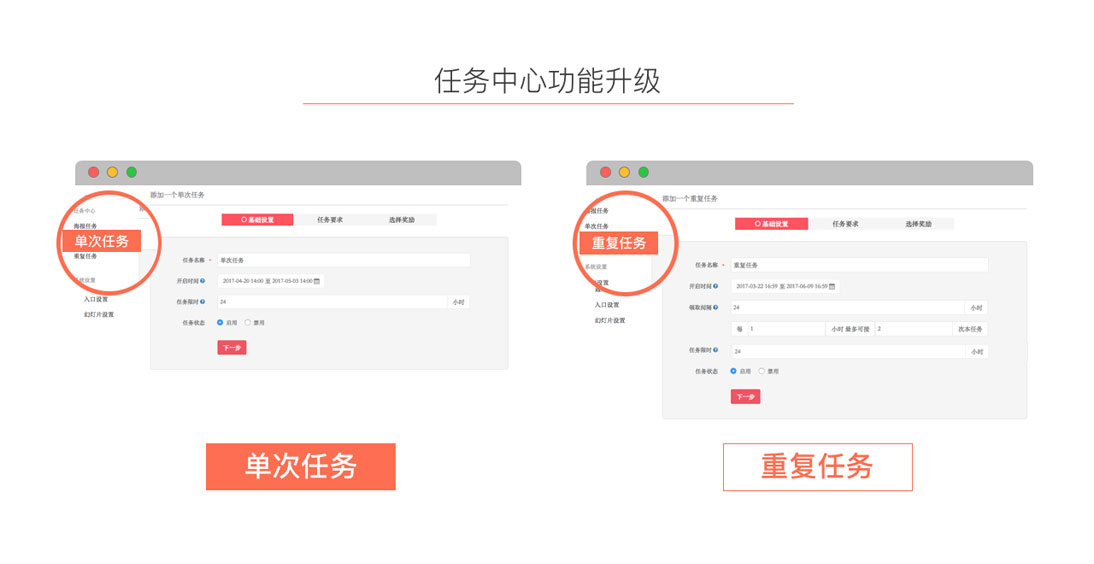 优优商城之任务中心四